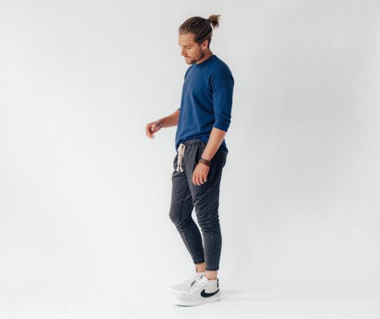  Crow Collective 트레이닝/조거 팬츠 크로우 콜렉티브 저니 팬츠 차콜 - OTHER BRANDS