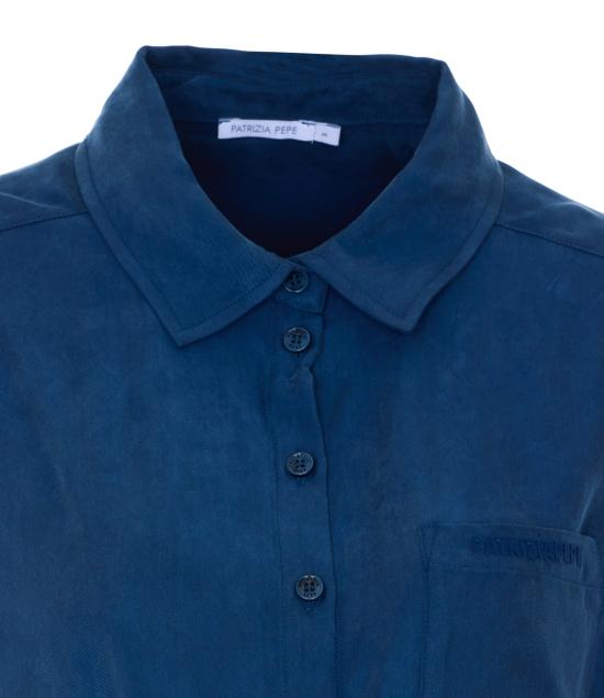 26SS 파트리지아페페 셔츠 8C0869 A704CA97 Blue - PATRIZIA PEPE