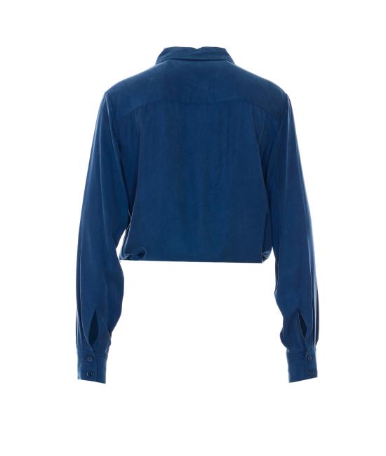 26SS 파트리지아페페 셔츠 8C0869 A704CA97 Blue - PATRIZIA PEPE