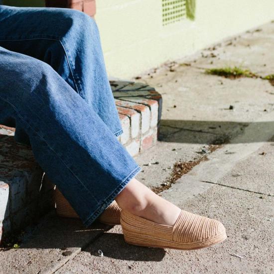  프라우드 메리 풋웨어 로퍼 라피아 에스파드리유 내추럴 - PROUD MARY FOOTWEAR