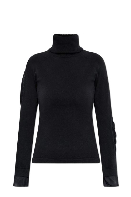  와이쓰리 터틀넥 Y 3 긴팔  블랙