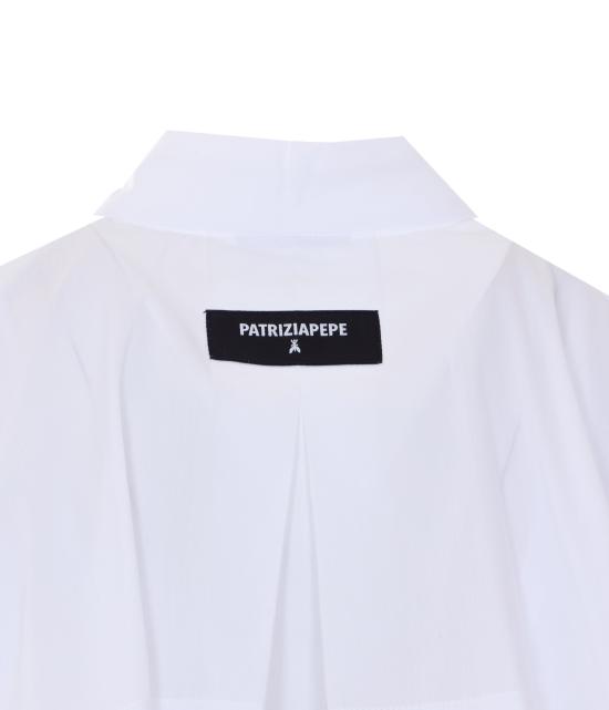 26SS 파트리지아페페 셔츠 8C0832 A043W103 White - PATRIZIA PEPE