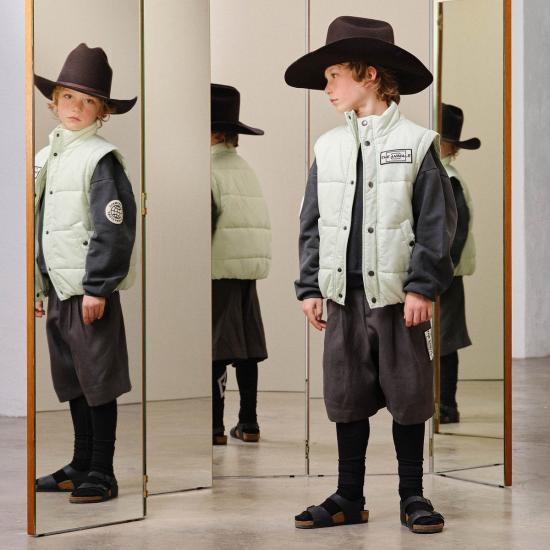  [키즈] 더 애니멀스 옵저버토리 쇼츠/버뮤다 어린이 동물 관측소 악어 레깅스 블랙 - THE ANIMALS OBSERVATORY