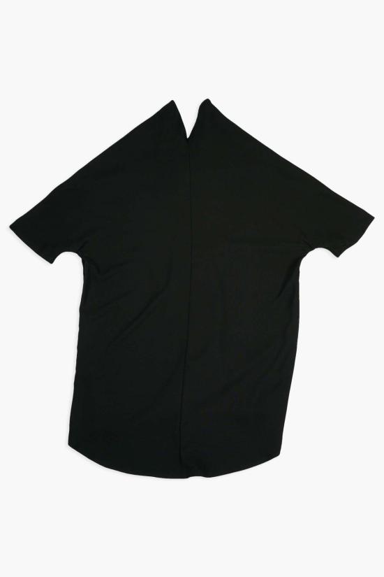  더 셀렉트 숏 원피스 Thecelect 폰초 드레스 (면 텐셀 혼방) - THE CELECT