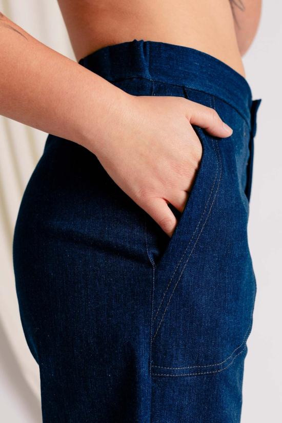  Pamut Apparel USA 스트레이트 팬츠 Pamut Apparel Usa Spencer 배럴 팬츠 데님 - OTHER BRANDS