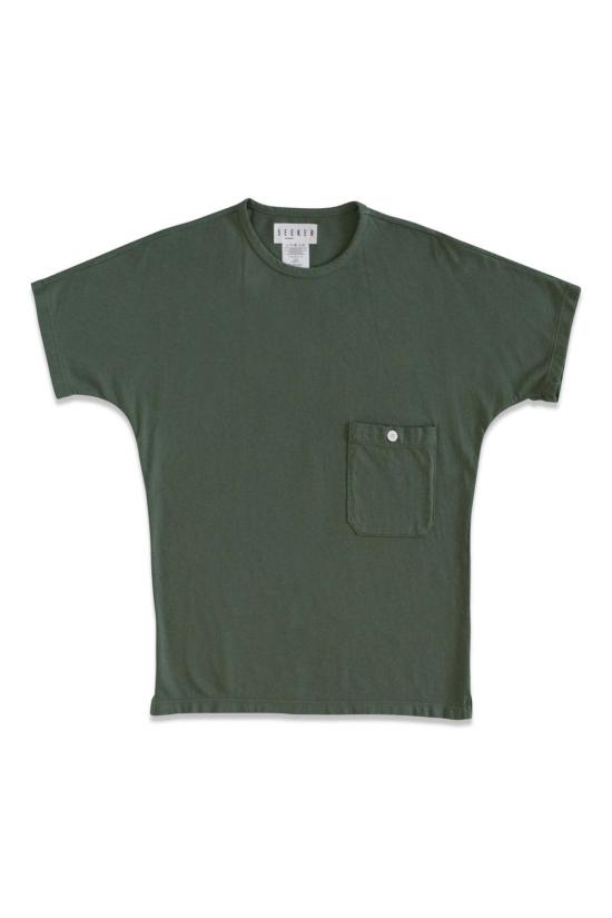  SEEKER 반팔 티셔츠 시커 포켓 돌먼 티셔츠 - OTHER BRANDS