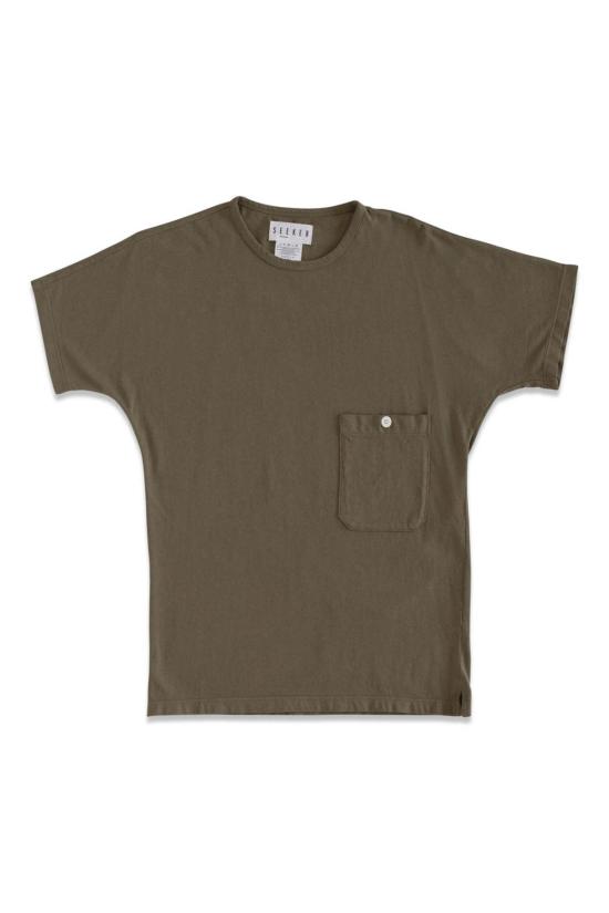  SEEKER 반팔 티셔츠 시커 포켓 돌먼 티셔츠 - OTHER BRANDS