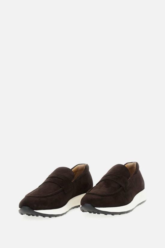  토즈 로퍼 레드 핫 파쉬미 스웨이드  브라운 - TODS