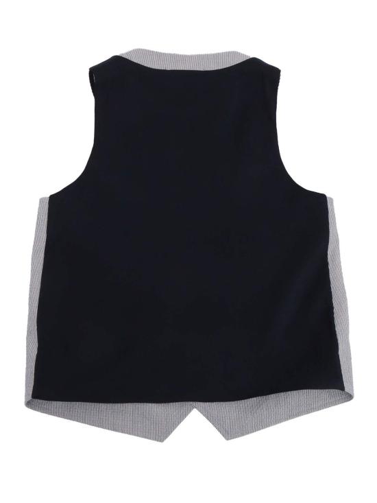  [키즈] 엠포리오 아르마니 자켓 아동용 회색 조끼 - EMPORIO ARMANI