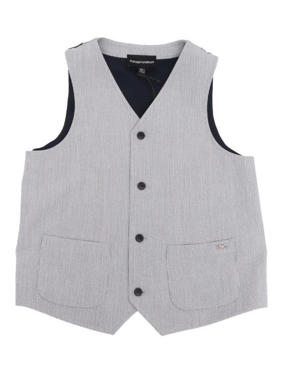  [키즈] 엠포리오 아르마니 자켓 아동용 회색 조끼