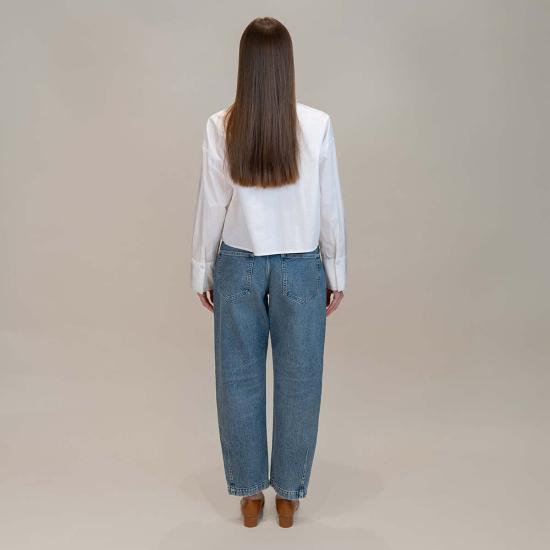  마리아 셰르 셔츠 알자가 에덴 반팔 셔츠 화이트 - MARIA CHER