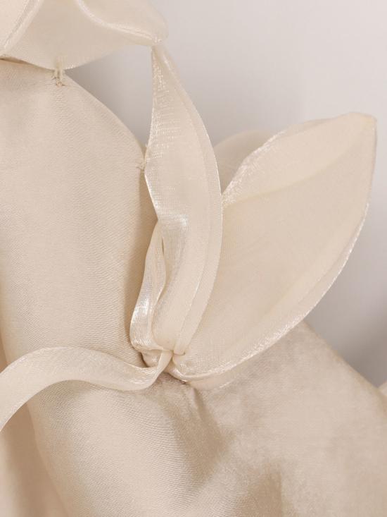  셀프 포트레이트 숏 원피스 드레스 베이지 - SELF PORTRAIT