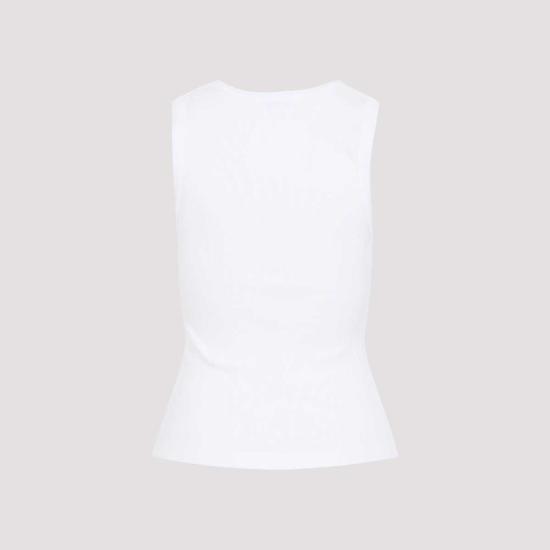  에이골디 민소매 티셔츠 아골드 포피 탱크탑 화이트 - AGOLDE