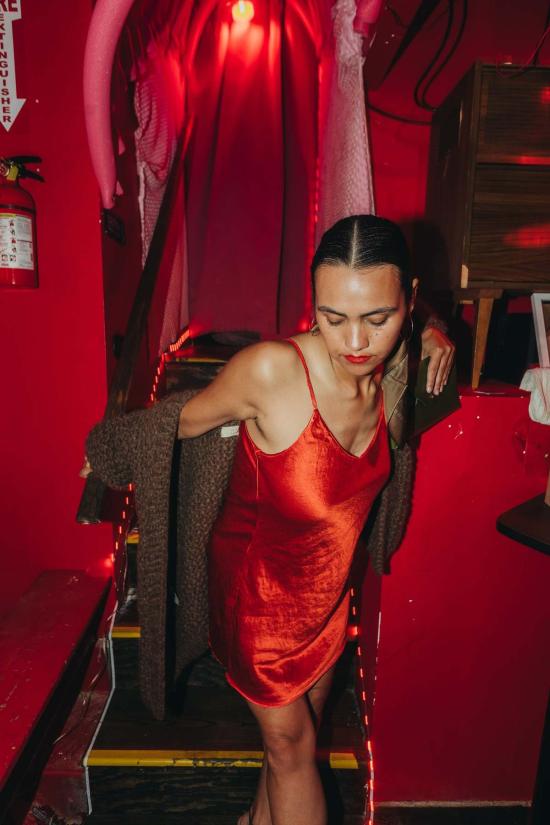  danielle dean 숏 원피스 다니엘 딘 더 로드 플레임 - OTHER BRANDS