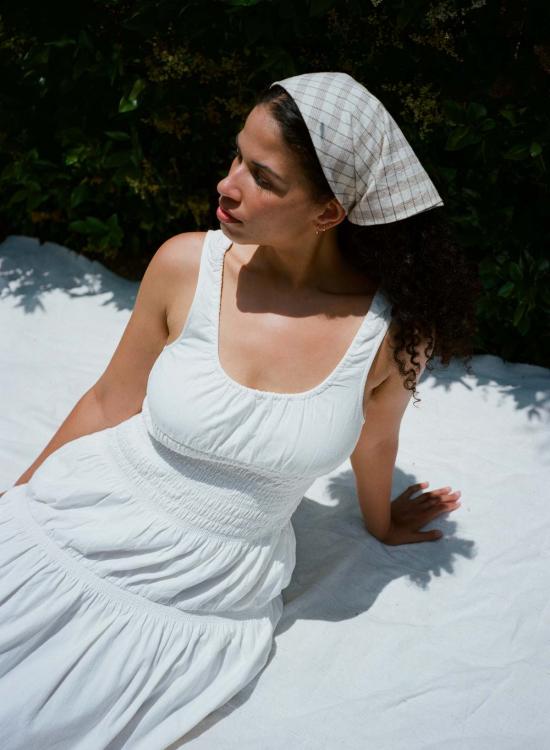  마리아 스탠리 머플러/스카프 스카프 본 플래드 - MARIA STANLEY