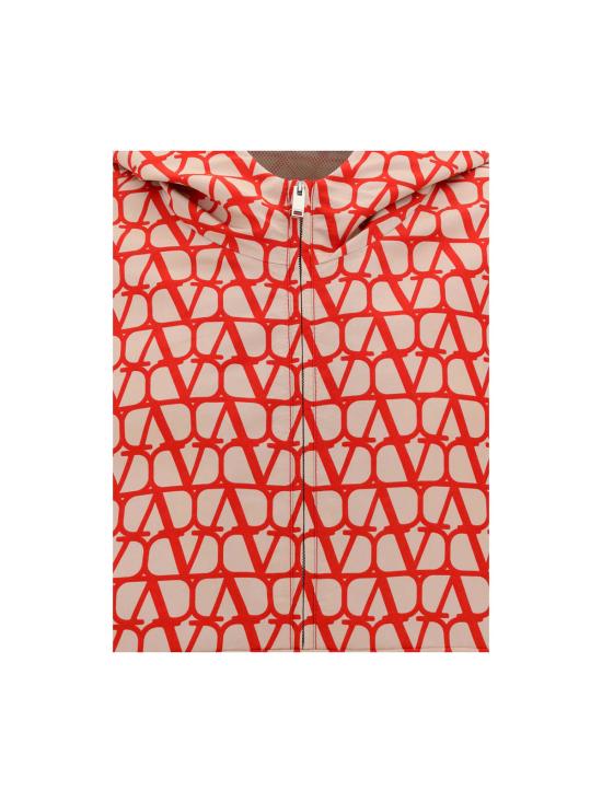  발렌티노 가라바니 패딩 Valentino Garavani Vlogo 파카 재킷 레드 - VALENTINO GARAVANI