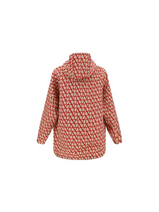  발렌티노 가라바니 패딩 Valentino Garavani Vlogo 파카 재킷 레드 - VALENTINO GARAVANI