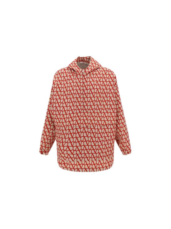  발렌티노 가라바니 패딩 Valentino Garavani Vlogo 파카 재킷 레드