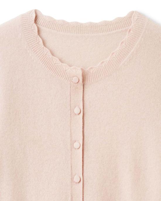  Cartolina 가디건 카르톨리나 루시 긴팔  스웨터 쉘 핑크 - OTHER BRANDS