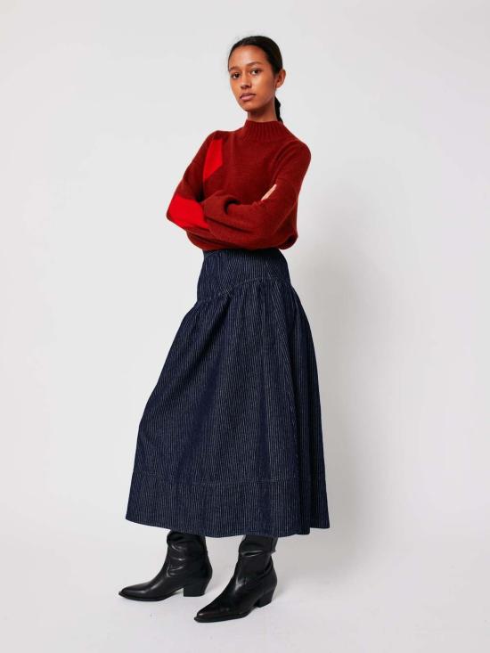  보보쇼즈 터틀넥 보보 초세스 다이아몬드 카드  점퍼 - BOBO CHOSES