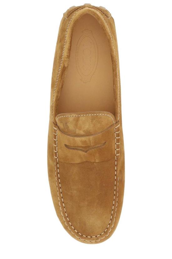  토즈 로퍼 고미노 슬립온  베이지 - TODS