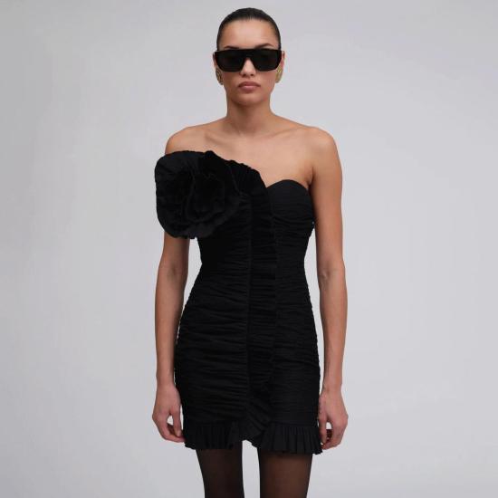  Ronny Kobo 숏 원피스 로니 코보 다니엘 드레스 블랙