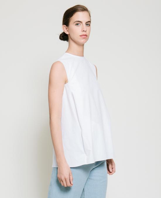  Gary Bigeni 블라우스 게리 비게니 사필 접이식 탑 그레이/화이트 스트라이프 - OTHER BRANDS