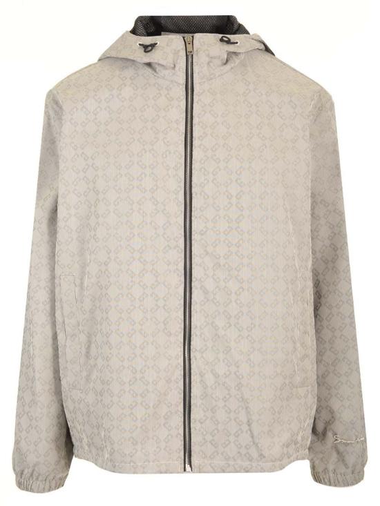  지방시 자켓 윈드브레이커 모노그램 재킷 그레이 - GIVENCHY