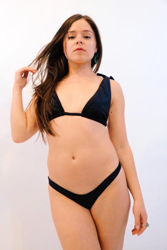  Sidway 비키니 수영복 시드웨이 린다 비키니 바텀 블랙 - OTHER BRANDS