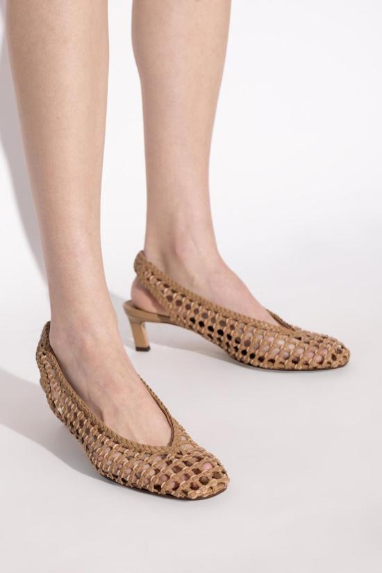  펜디 힐/펌프스 카멜 가죽 펌프스 카멜 - FENDI