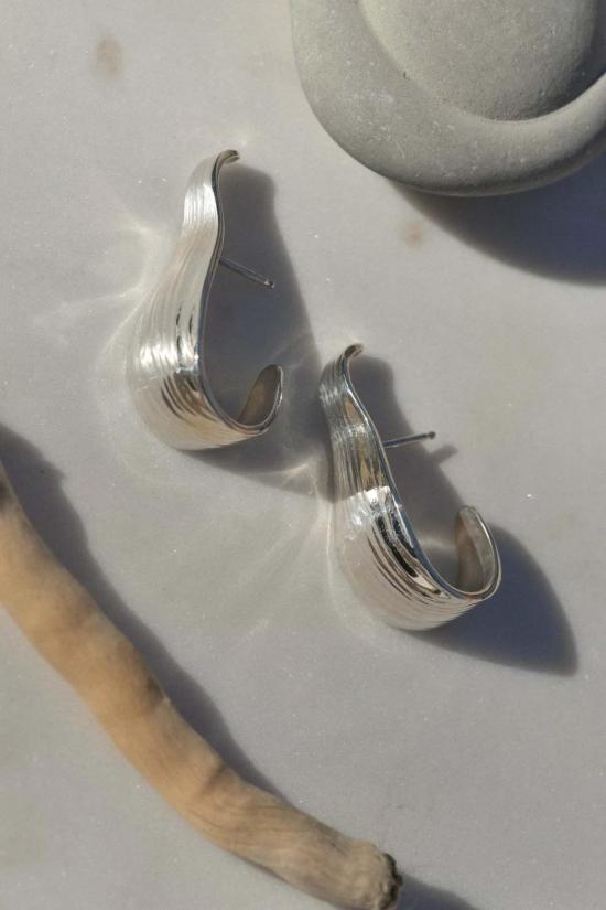  리 밀러 이어링 허스크 후프 - LEIGH MILLER