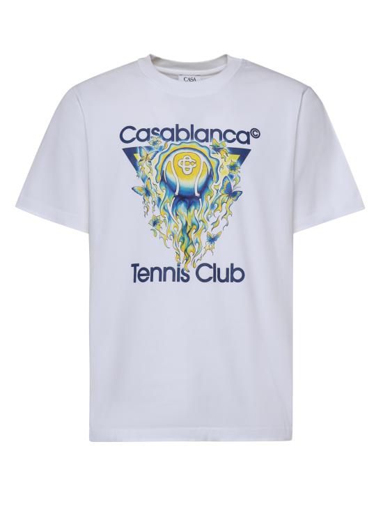 26SS 카사블랑카 반팔 티셔츠 MSP26JTS001 White