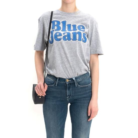  디스퀘어드2 반팔 티셔츠 Dsquared2 코튼 티셔츠 그레이 - DSQUARED2