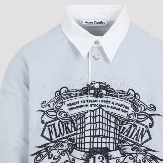  아크네 스튜디오 긴팔 셔츠 티셔츠 그레이 - ACNE STUDIOS