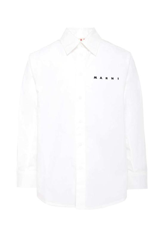  [키즈] 마르니 트레이닝 상의 키즈  셔츠 화이트