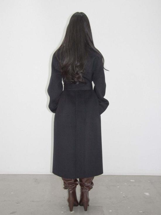  ANTONIO SHIN 트렌치 코트 안토니오 신 턱시도 핸드메이드 코트 네이비 - OTHER BRANDS