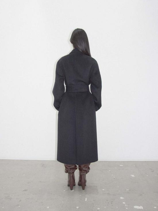  ANTONIO SHIN 트렌치 코트 안토니오 신 턱시도 핸드메이드 코트 네이비 - OTHER BRANDS