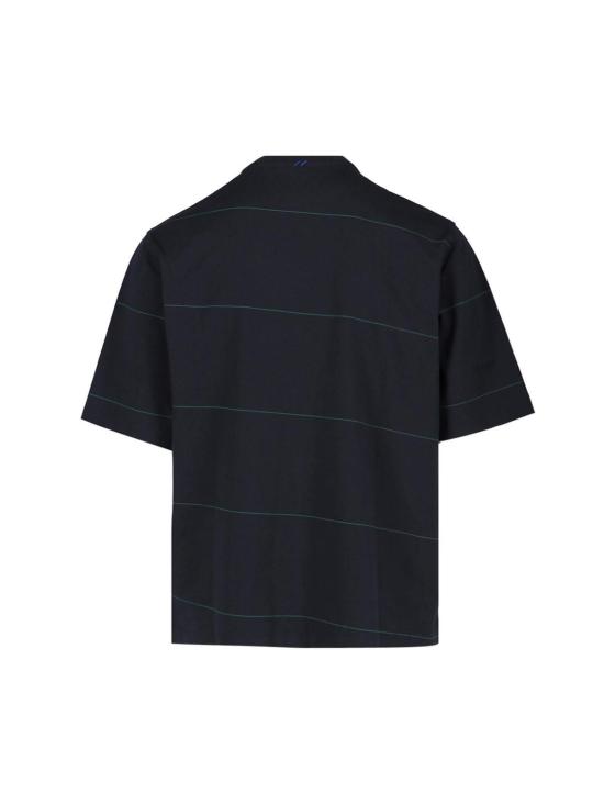  버버리 반팔 티셔츠 로고 티셔츠 블랙 - BURBERRY