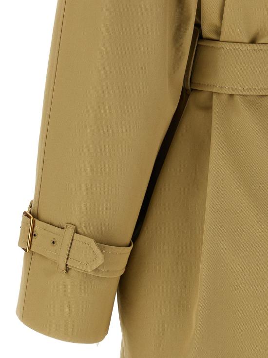  버버리 트렌치 코트 미디엄 캐슬포드  베이지 - BURBERRY