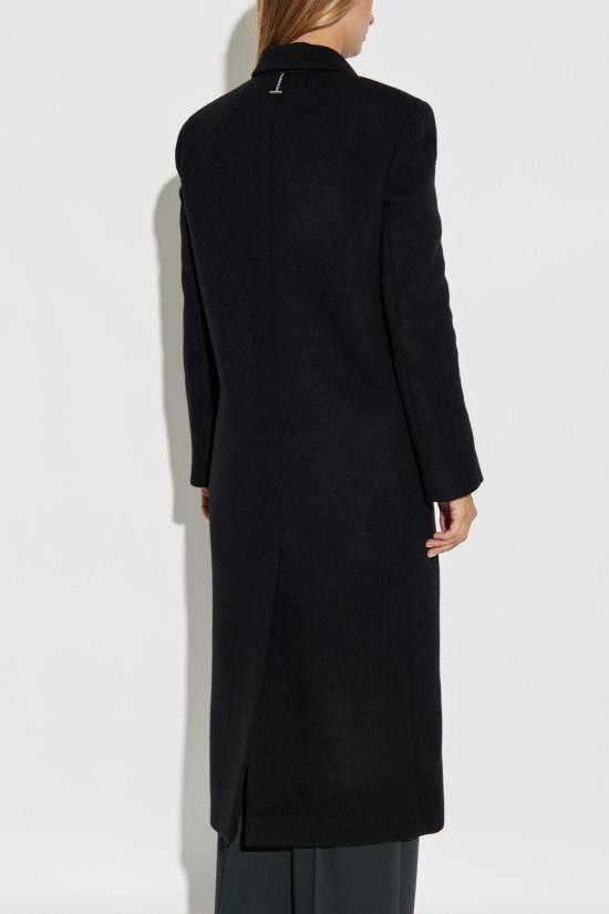  알렉산더 맥퀸 코트 더블 브레스트 울  블랙 - ALEXANDER MCQUEEN