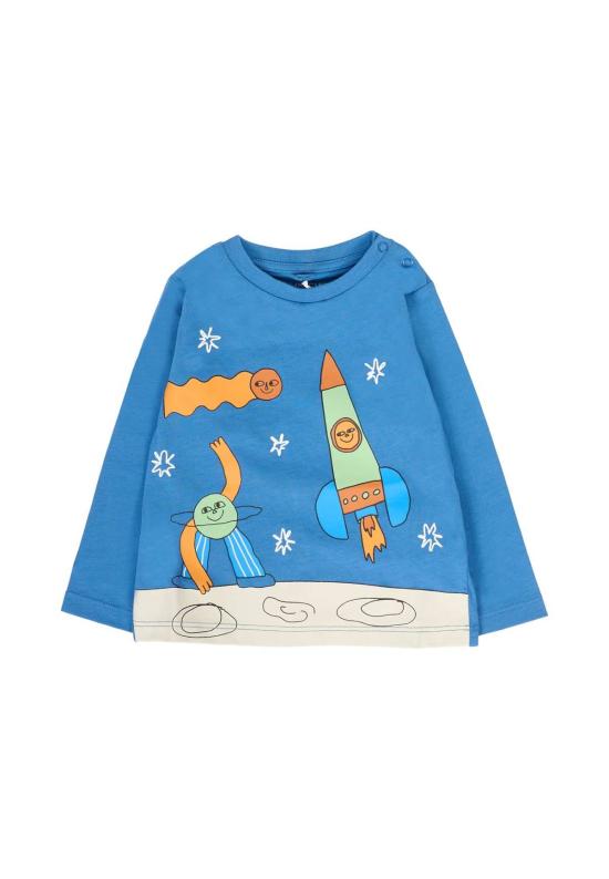  [키즈] 스텔라 맥카트니 탑 스텔라 매카트니 아동용 티셔츠 (블루)