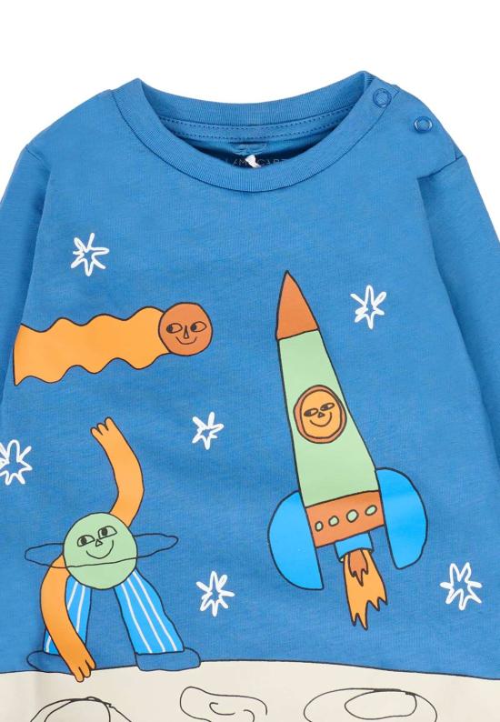  [키즈] 스텔라 맥카트니 탑 스텔라 매카트니 아동용 티셔츠 (블루) - STELLA MCCARTNEY