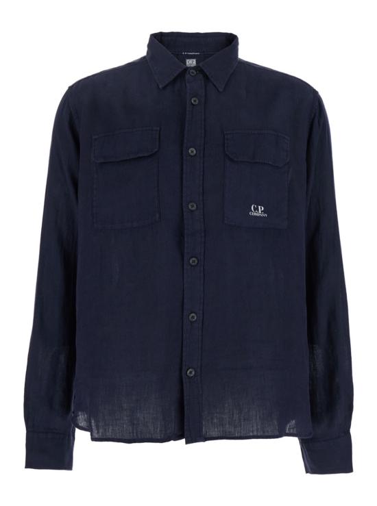  씨피 컴퍼니 긴팔 셔츠 C.P. 회사  블루