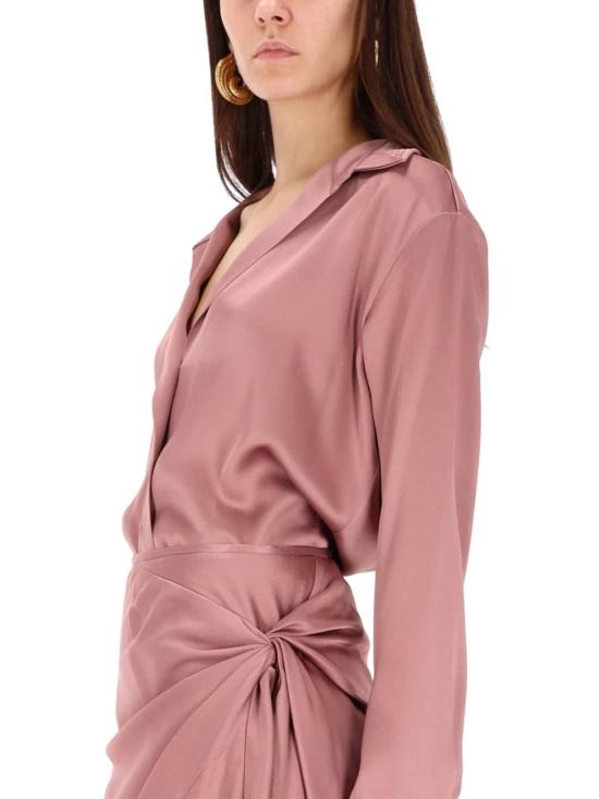  드리스 반 노튼 블라우스 Dries Van Noten Celinta 셔츠 핑크 - DRIES VAN NOTEN