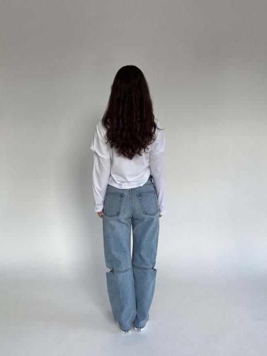  스틸히어 데님 팬츠 스틸 히어 뉴욕 카우걸 진 - STILL HERE