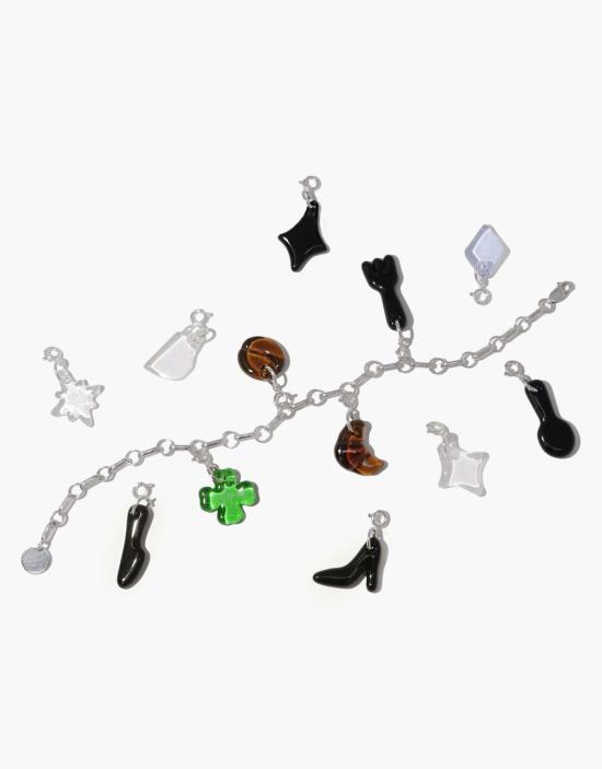  클레드 바디 주얼리 클로버 아이콘 참 - CLED