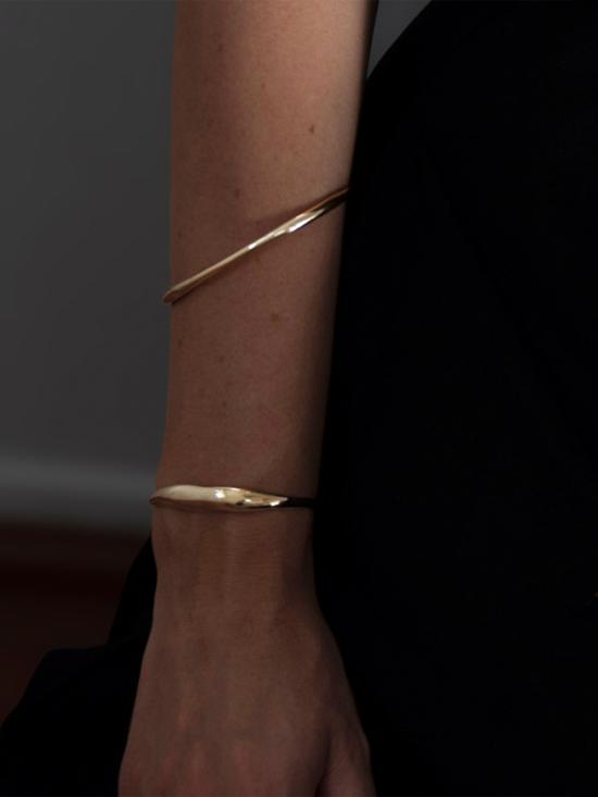  SUAI 커프스 링크/타이 홀더 수아이 폼 뱅글 - 황동 - OTHER BRANDS