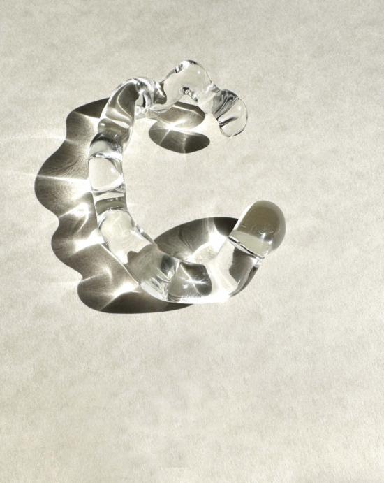  줄리 테브노 팔찌 Julie ThÉvenot Eterna 커프 크리스탈 글래스 - JULIE THEVENOT