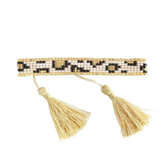  포스테리 팔찌 포스터리 레오파드 진주