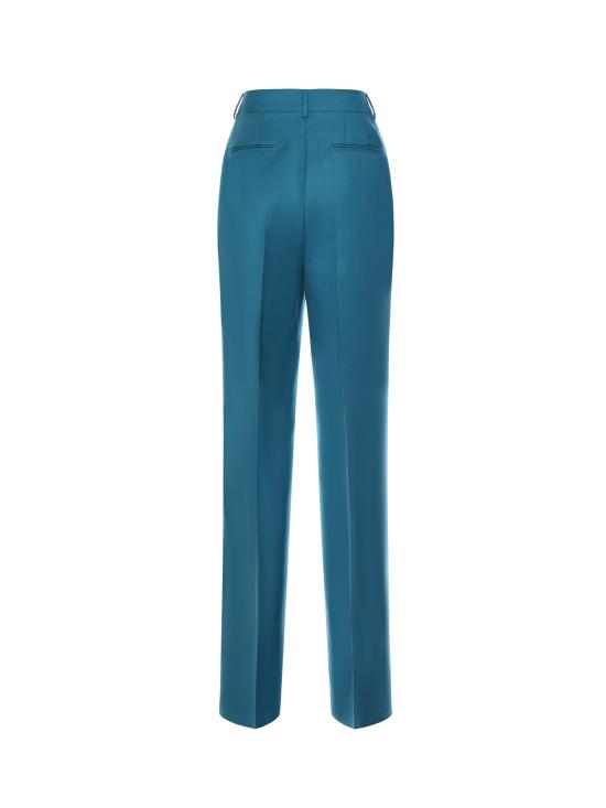 26SS 막스마라 스트레이트 팬츠 2611131101600 003 Turquoise - MAX MARA